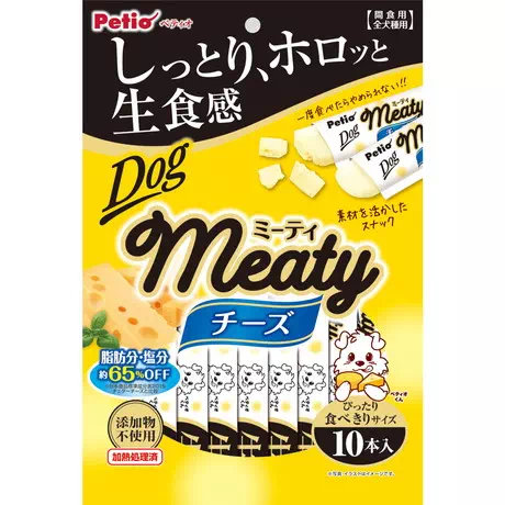 ペティオPetio犬用おやつミーティチーズ添加物不使用は食品素材のみで仕上げました