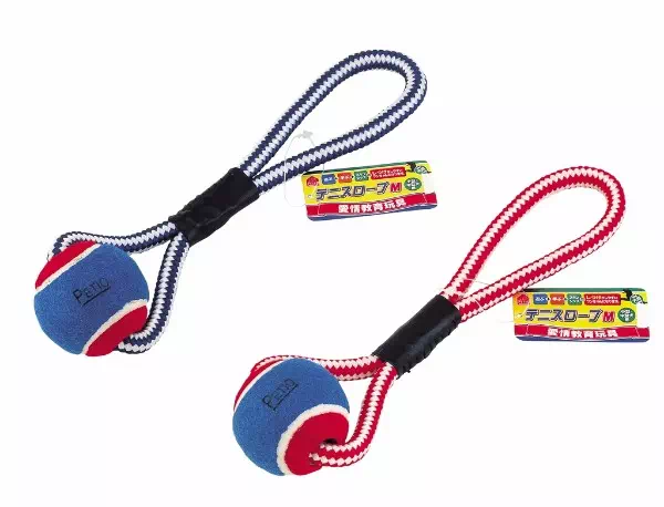 ペティオPetio愛情教育玩具テニスロープはしつけがしやすいワンちゃんになるでしょう