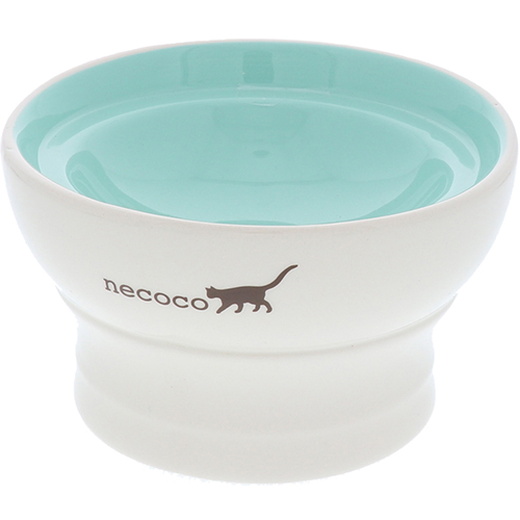 ペティオPetio猫用食器necocoネココ脚付き陶器食器ウェットフード向きは食べやすい