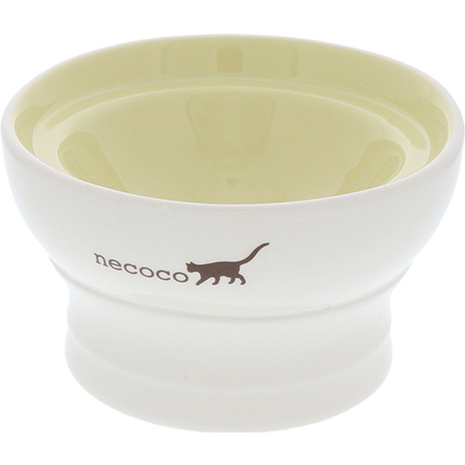 ペティオPetio猫用食器necocoネココ脚付き陶器食器ドライフード向きは食べやすい