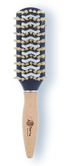 Hot brushed brush